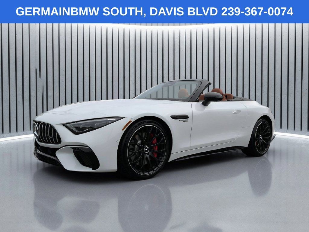 Used 2023 Mercedes-Benz SL 55 AMG 4MATIC image 1