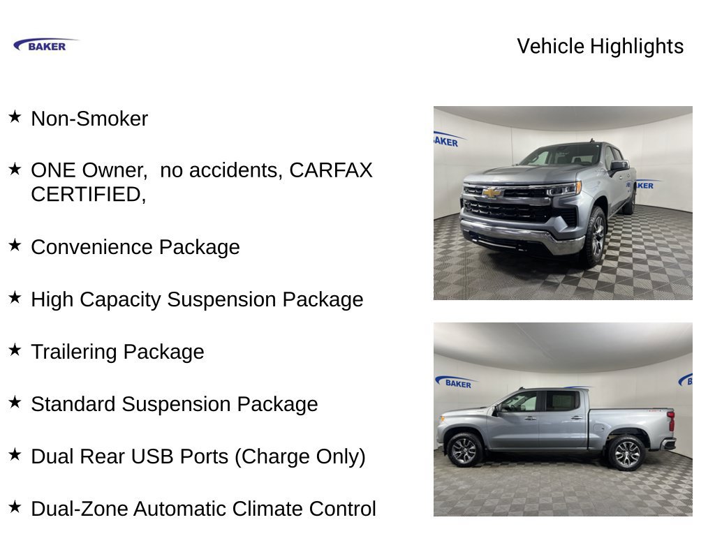 Certified 2024 Chevrolet Silverado 1500 LT AWD/4WD image 4