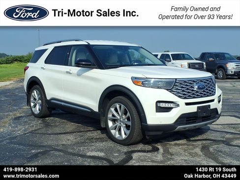 Used 2021 Ford Explorer Platinum w/ Equipment Group 601A AWD/4WD image 1