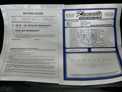 Used 2020 Toyota Tacoma SR5 RWD image 33