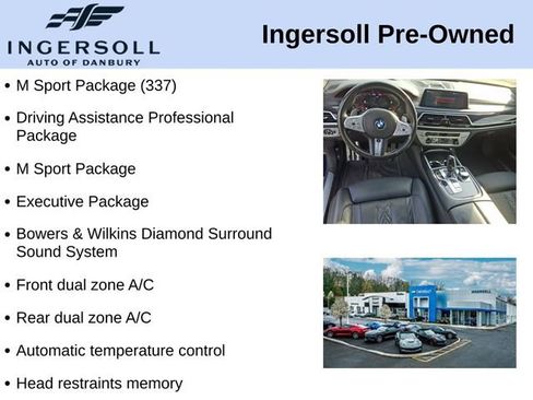 Used 2021 BMW 750i xDrive w/ Executive Package image 5