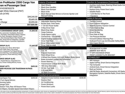 Used 2025 RAM ProMaster 2500 w/ Premium Convenience Group FWD image 11
