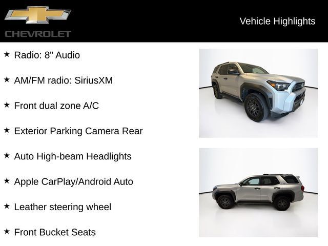 Used 2025 Toyota 4Runner SR5 AWD/4WD image 5