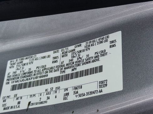 Used 2015 Ford Escape Titanium FWD image 12