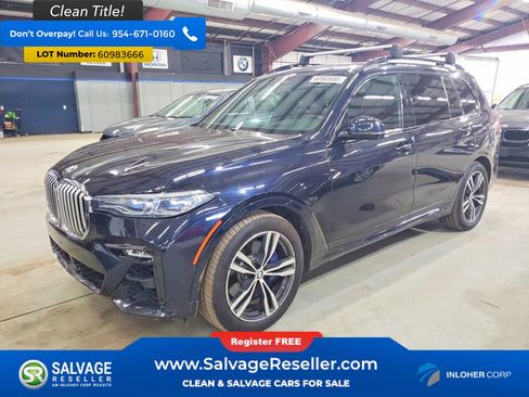 Used 2019 BMW X7 xDrive50i w/ Dynamic Handling Package AWD/4WD image 1