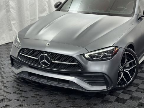 Used 2022 Mercedes-Benz C 300 Sedan w/ AMG Line w/ Night Package image 2