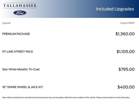 Used 2025 Ford Explorer ST-Line w/ Premium Package RWD image 8