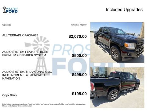 Used 2020 GMC Canyon All Terrain w/ All Terrain X Package AWD/4WD image 3