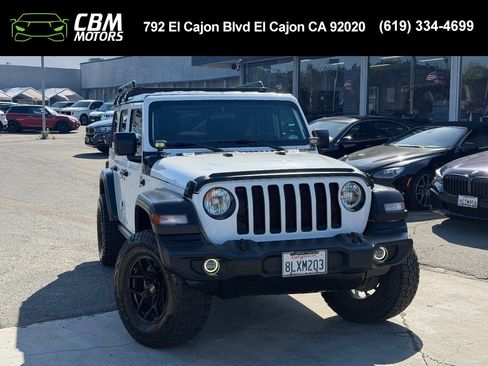 Used 2018 Jeep Wrangler Unlimited Sport AWD/4WD image 1