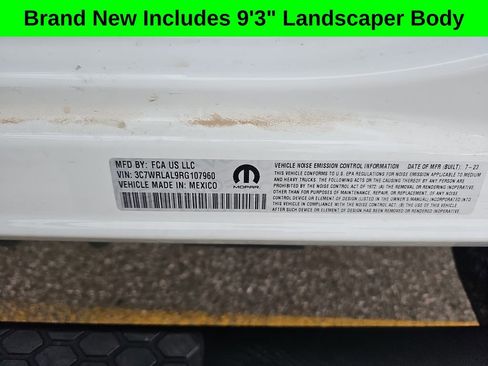 New 2024 RAM 4500 Tradesman AWD/4WD image 11