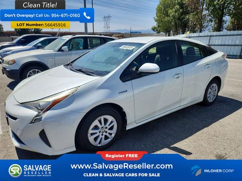 Used 2016 Toyota Prius Two w/ Preferred Accessory Package FWD image 1