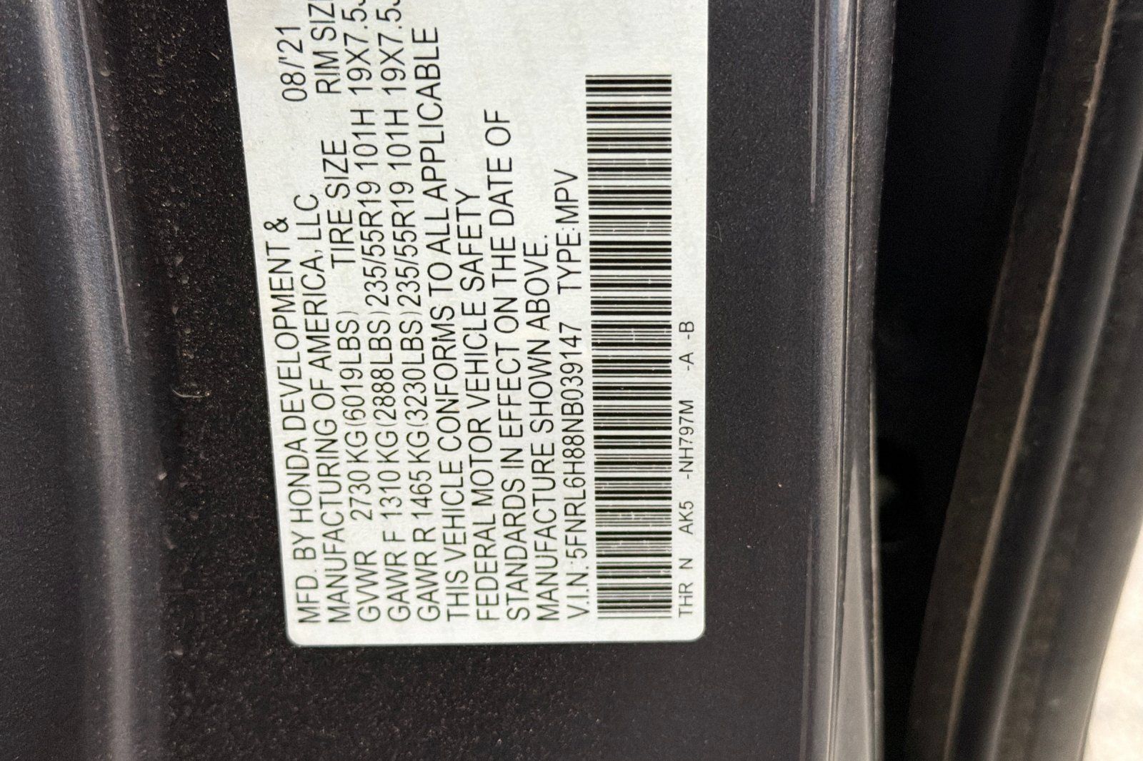 Used 2022 Honda Odyssey Touring image 28