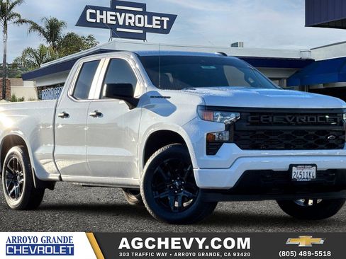 Used 2025 Chevrolet Silverado 1500 Custom w/ LPO, Dark Essentials Package image 1