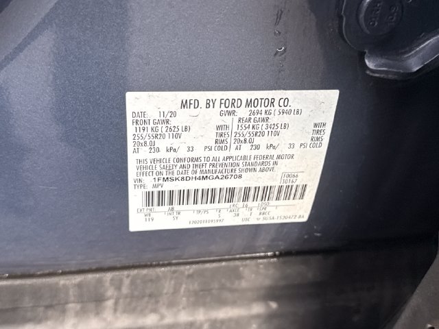 Used 2021 Ford Explorer XLT w/ Equipment Group 202A AWD/4WD image 27
