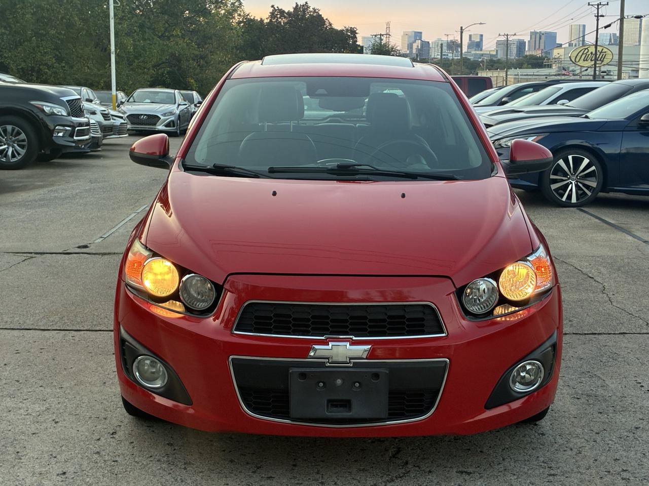 Used 2014 Chevrolet Sonic LTZ w/ Fun and Sun Package FWD image 3