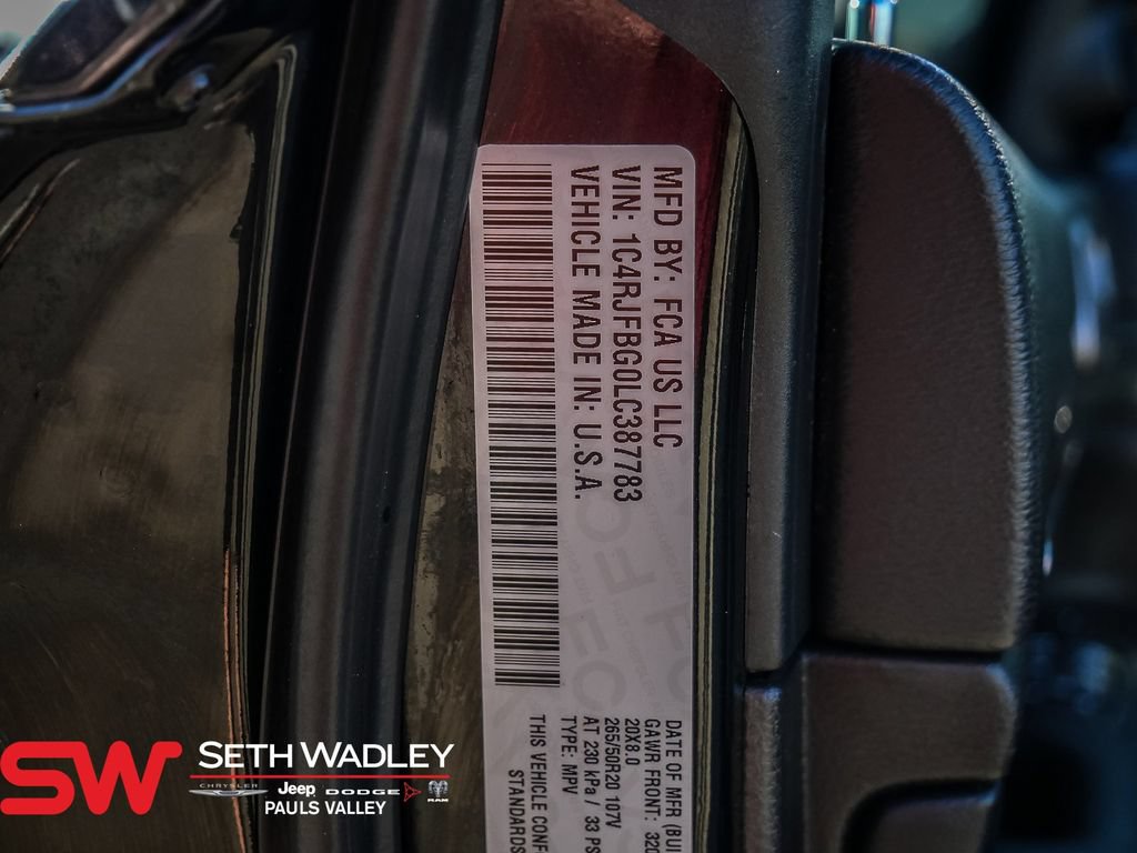 Used 2020 Jeep Grand Cherokee Limited X AWD/4WD image 42
