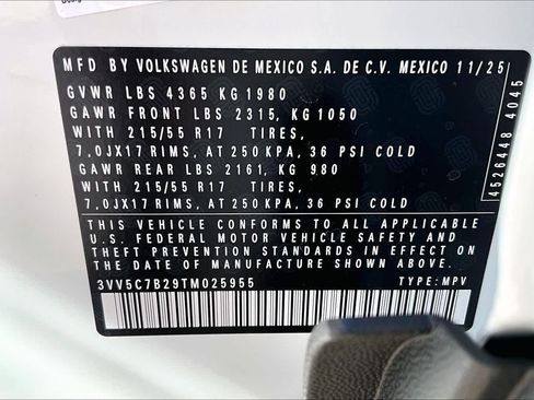 New 2026 Volkswagen Taos S image 18