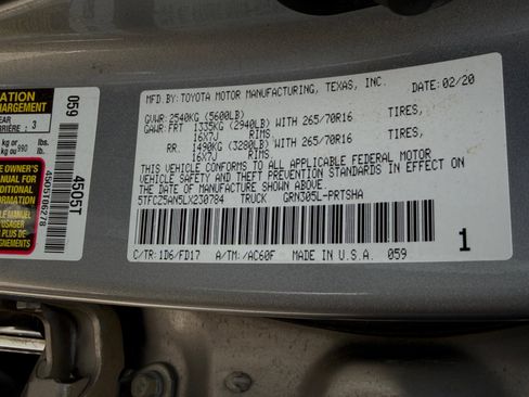 Used 2020 Toyota Tacoma TRD Off-Road w/ Technology Package AWD/4WD image 31