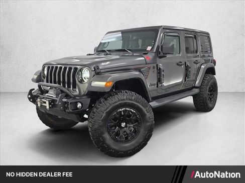 Used 2021 Jeep Wrangler Unlimited Sahara AWD/4WD image 1