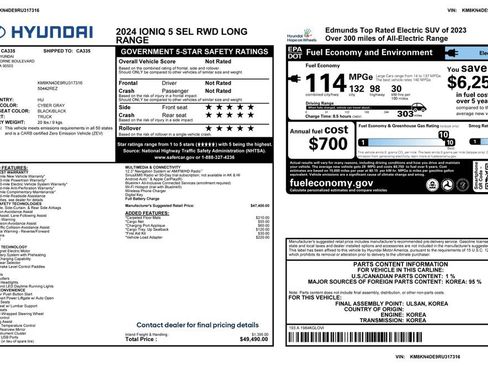 Used 2024 Hyundai Ioniq 5 SEL image 4