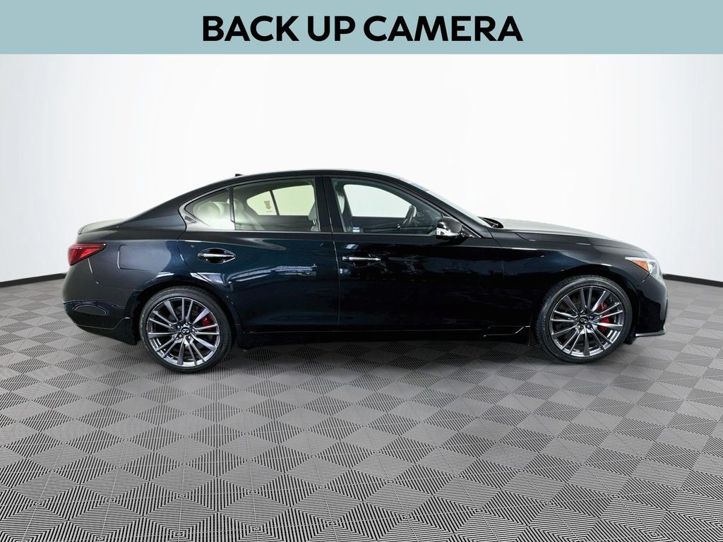Certified 2023 INFINITI Q50 Red Sport 400 w/ Black Opal Edition AWD/4WD image 4