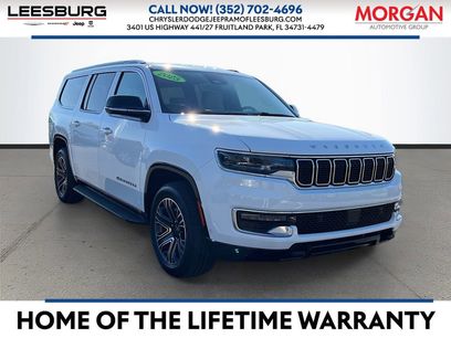 Certified 2025 Jeep Wagoneer L 4WD w/ HD Trailer Tow Package