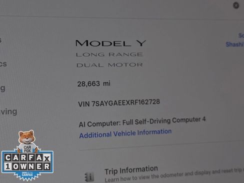 Used 2024 Tesla Model Y Long Range AWD/4WD image 13