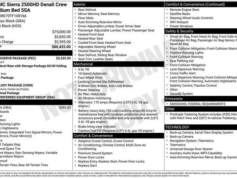 New 2026 GMC Sierra 2500 Denali w/ Denali Reserve Package image 37