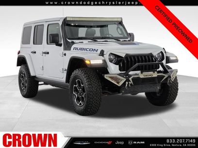 Certified 2021 Jeep Wrangler Unlimited Rubicon 4xe w/ Cold Weather Group