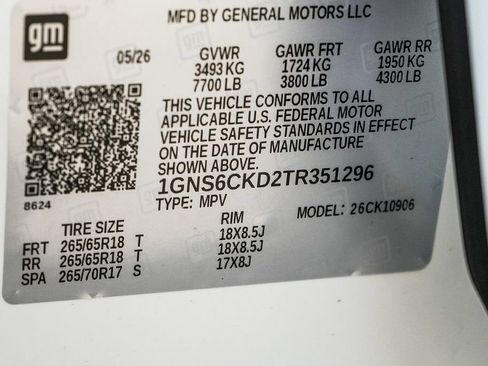New 2026 Chevrolet Suburban LT w/ Comfort Package AWD/4WD image 28