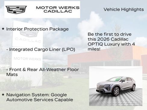New 2026 Cadillac Optiq Luxury 1 image 6