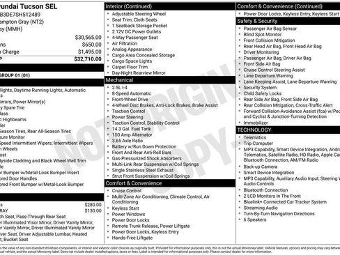 Certified 2025 Hyundai Tucson SEL FWD image 32