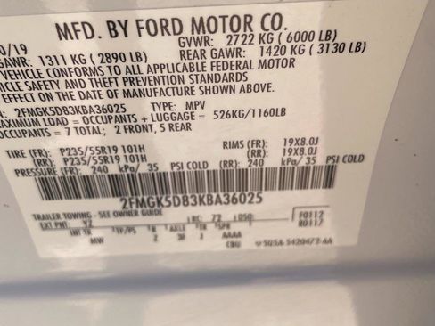 Used 2019 Ford Flex Limited FWD image 39