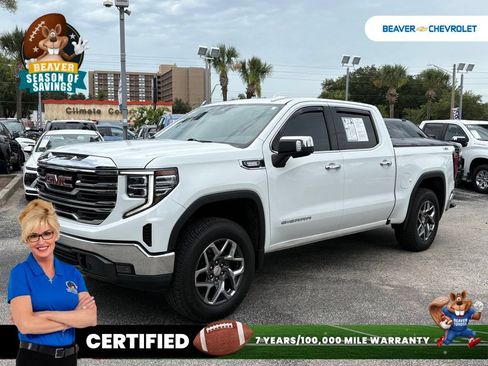 Used 2022 GMC Sierra 1500 SLT w/ X31 Off-Road Package AWD/4WD image 1