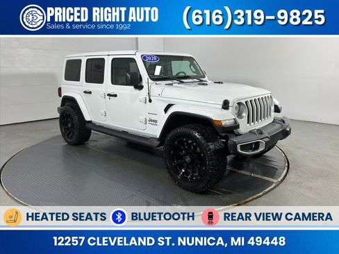 Used 2020 Jeep Wrangler Unlimited Sahara w/ Cold Weather Group image 1