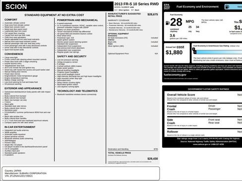 Used 2013 Scion FR-S image 26
