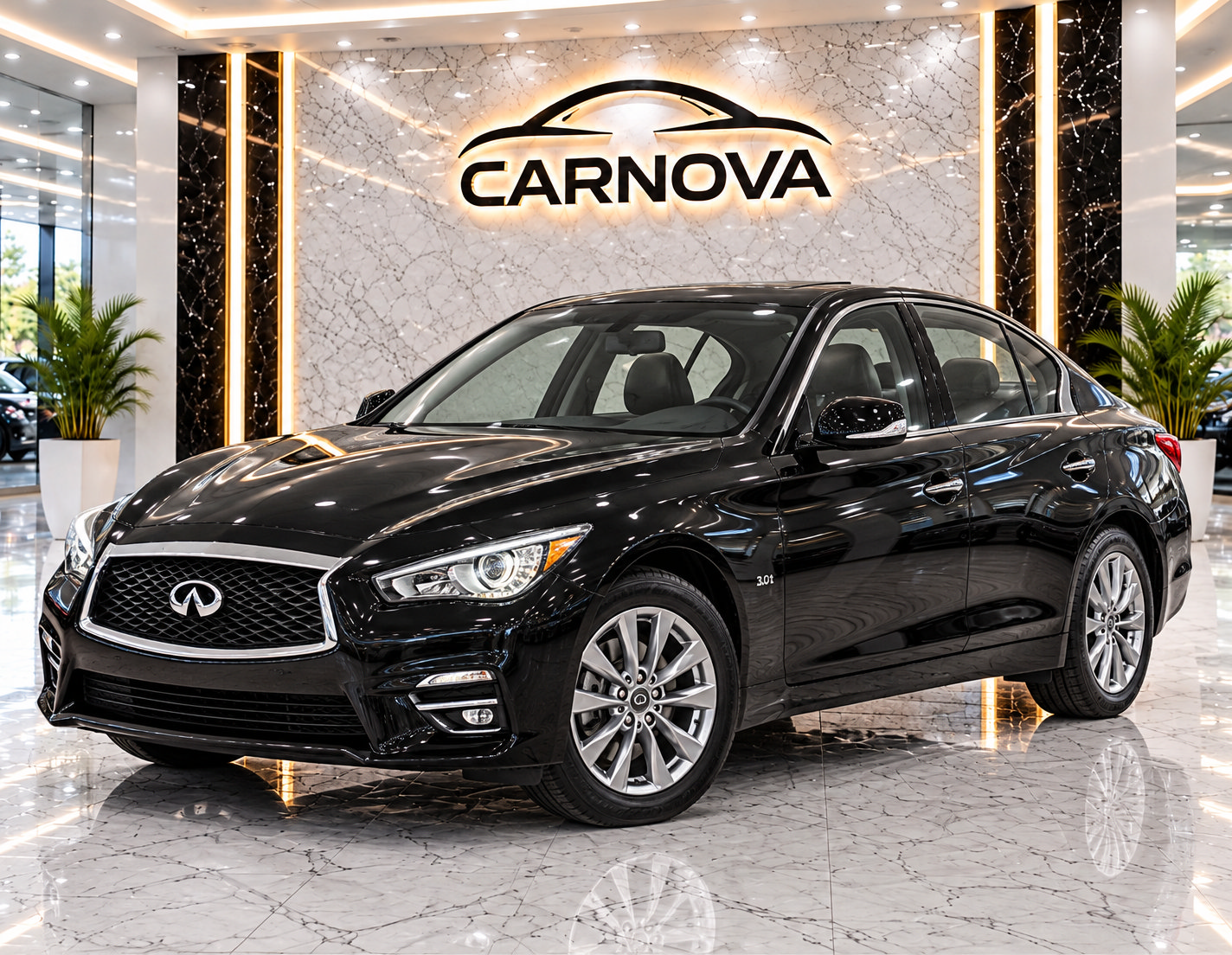 Used 2018 INFINITI Q50 Luxe RWD image 7