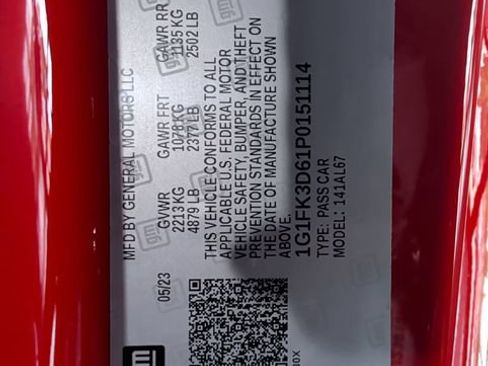 Used 2023 Chevrolet Camaro ZL1 RWD image 29