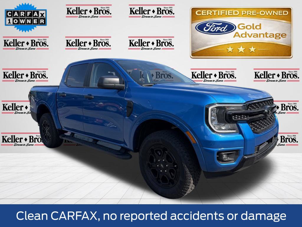 Certified 2025 Ford Ranger XLT w/ Black Appearance Package AWD/4WD image 1