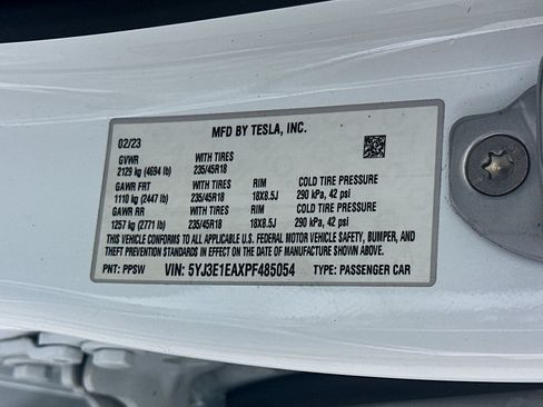 Used 2023 Tesla Model 3 Standard Range RWD image 12