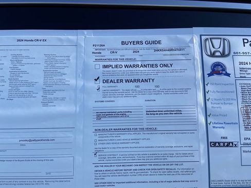 Used 2024 Honda CR-V EX image 5