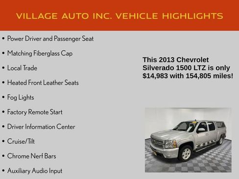 Used 2013 Chevrolet Silverado 1500 LTZ w/ LTZ Plus Package image 14