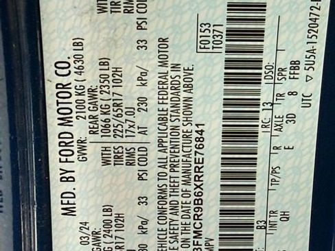 Used 2024 Ford Bronco Sport Big Bend w/ Convenience Package image 46