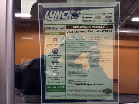 Certified 2023 Chevrolet Colorado LT w/ LT Convenience Package II image 35