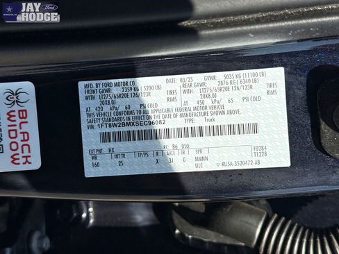 Used 2025 Ford F250 XLT w/ Black Appearance Package image 31