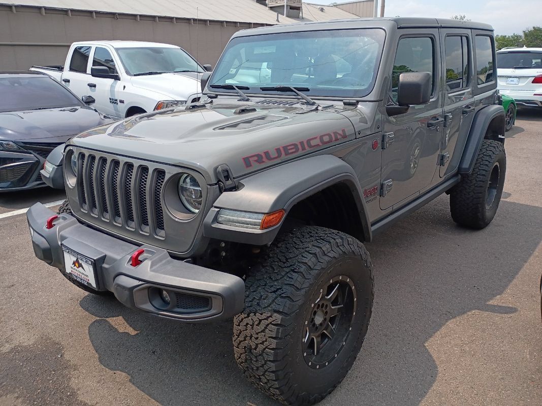Used 2020 Jeep Wrangler Unlimited Rubicon w/ LED Lighting Group AWD/4WD image 3