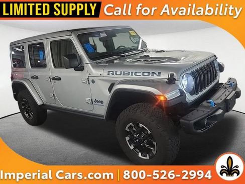 Used 2024 Jeep Wrangler Unlimited Rubicon 4xe AWD/4WD image 1