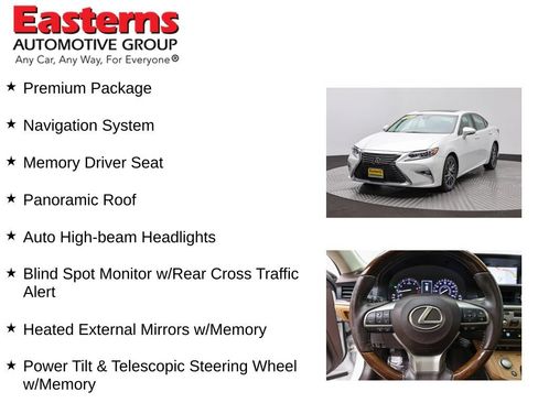 Used 2017 Lexus ES 350 w/ Navigation System Package FWD image 11
