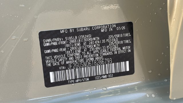 New 2026 Subaru Crosstrek 2.5i Limited AWD/4WD image 28