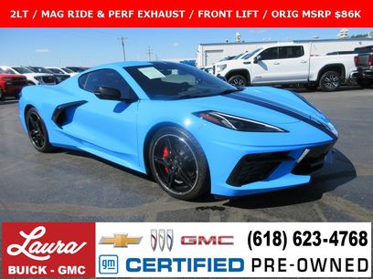 Certified 2023 Chevrolet Corvette Stingray Preferred Cpe w/ Engine Appearance Package